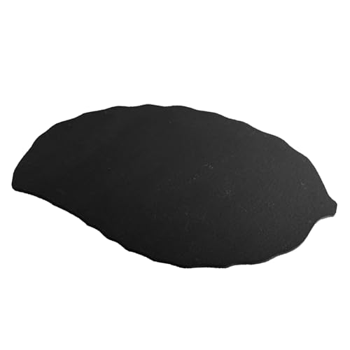 Colcolo Schieferplatte, Schieferbrett, Schiefer-Serviertablett, blattförmiger Schiefer-Servierteller, Schiefer-Käsebrett für Kekse, Früchte, 30x20cm von Colcolo
