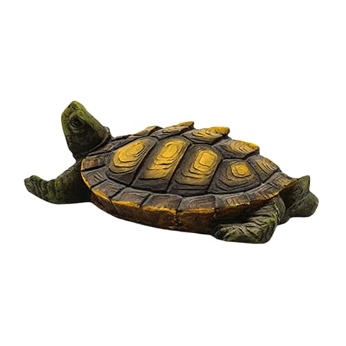 Colcolo Schildkröte Garten Statue Realistische Schildkröte Ornament für Hof Wasser Teich Im Freien von Colcolo