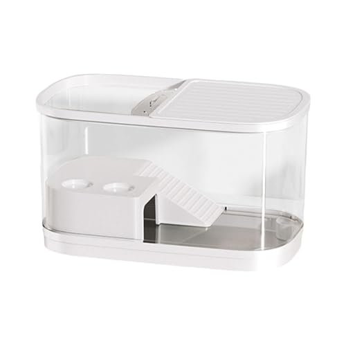 Colcolo Schildkrötenbecken Aquarium mit Plattform Schildkrötengehäuse Kletterversteck Ruheplatz Amphibien Futterbox Schildkrötengehege Starter, L Colcolo Schildkrötenbecken Aquarium mit Plattform Schildkrötengehäuse Kletterversteck Ruheplatz Amphibien Futterbox Schildkrötengehege Starter, L von Colcolo