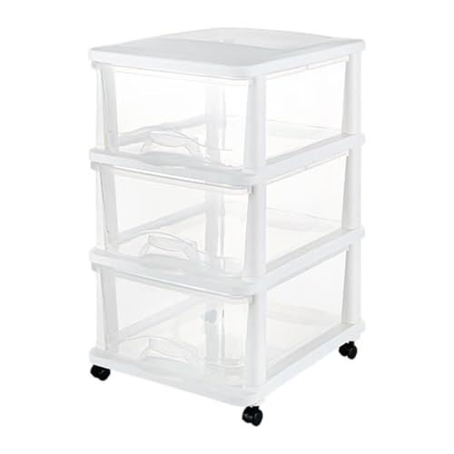 Colcolo Schubladen Organizer Wagen mit Lenkrollen, Rollwagen für Bett von Colcolo