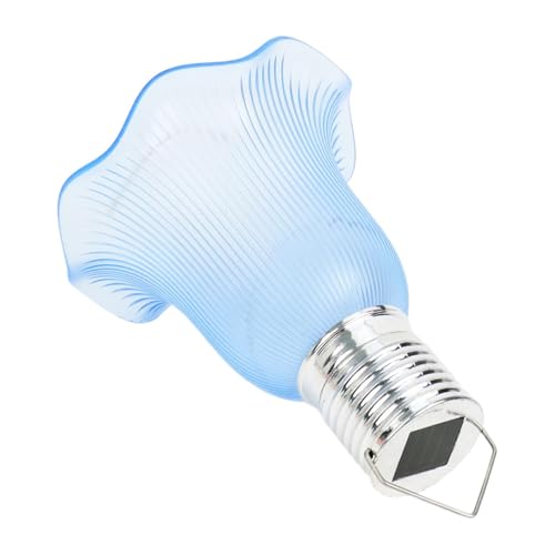 Colcolo Solarbetriebene LED-Hängeleuchte für den Außenbereich, Laterne in Ballettrockform, wasserdicht für Notsituationen, vielseitige Campinglaterne, Blauer Lampenschirm Colcolo Solarbetriebene LED-Hängeleuchte für den Außenbereich, Laterne in Ballettrockform, wasserdicht für Notsituationen, vielseitige Campinglaterne, Blauer Lampenschirm von Colcolo