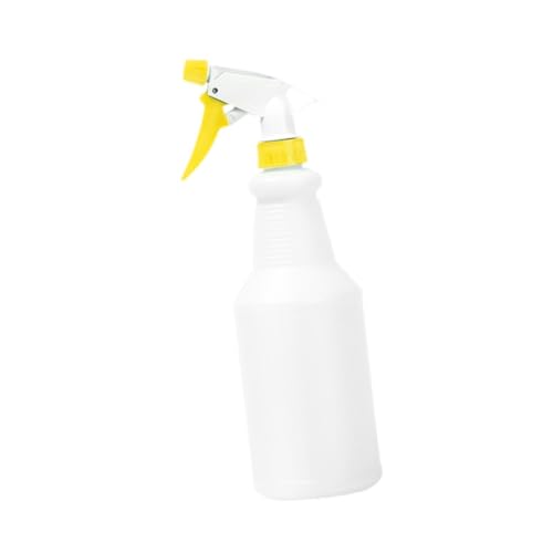 Colcolo Sprühflaschenverstellbare Düse 600 ml leckdicht einfach zu verwendungsbedarf für Haare für Haare Pet Cleaning Solutions, Gelb von Colcolo