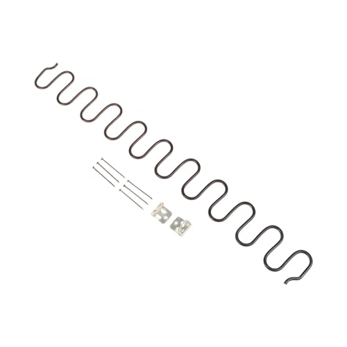Colcolo Stuhlfeder-Set, Zickzack-förmige Federstützteile, Reparatur, DIY-Polsterfeder für Haushaltssofa, Couch, Reparatursitz, Länge 45cm von Colcolo