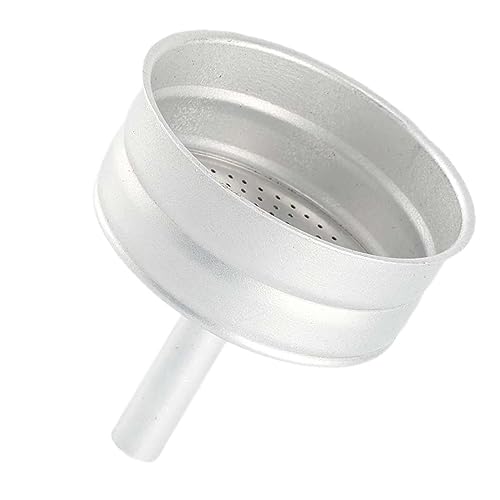 Colcolo -Topf-Trichter, Kaffeemaschinen-Topf-Trichter, Kaffeemaschinenfilter, tragbarer Espressokocher-Trichterfilter, für -Topf-Teile-Zubehör, 1 Tasse von Colcolo