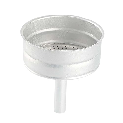 Colcolo -Topf-Trichter, Kaffeemaschinen-Topf-Trichter, Kaffeemaschinenfilter, tragbarer Espressokocher-Trichterfilter, für -Topf-Teile-Zubehör, 3 Tasse von Colcolo