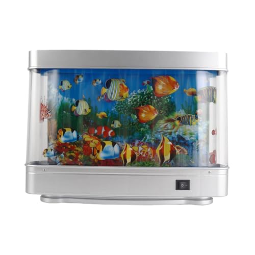 Colcolo Tropische Künstliche Fische Lampe, Fisch Aquarium Dekorations Lampe, Künstlich Aquarium Dekorationslampe für Heim Schlafzimmer Desktop Dekoration für Feiertage, Büro, Zuhause, Geburtstage von Colcolo