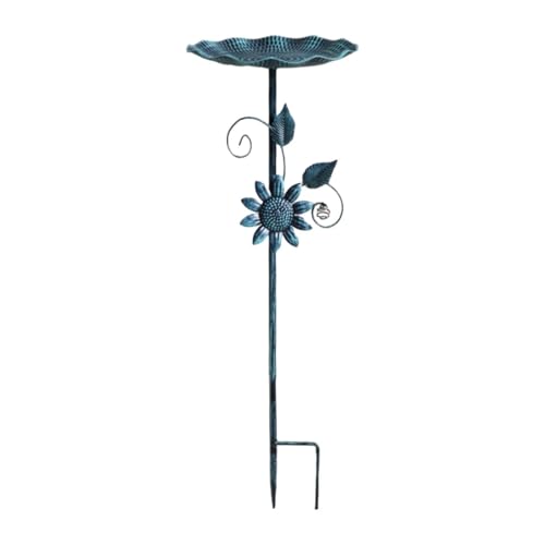 Colcolo Vogelbadschale, Vogelfutterstation, stabile Futterstation, zu installierende Vogelfutterstation, Vogelbad für Zaun, Garten, Hinterhof, Style A von Colcolo