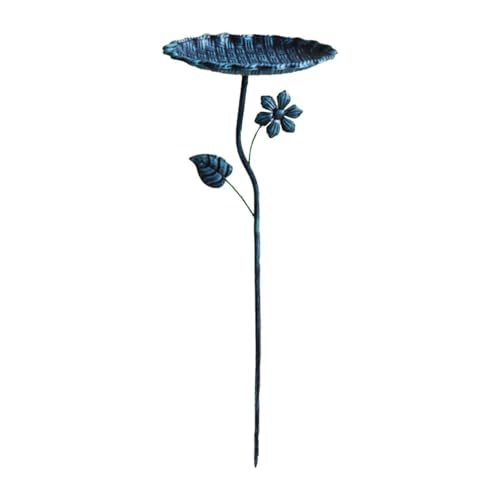 Colcolo Vogelbadschale, Vogelfutterstation, stabile Futterstation, zu installierende Vogelfutterstation, Vogelbad für Zaun, Garten, Hinterhof, Style B von Colcolo