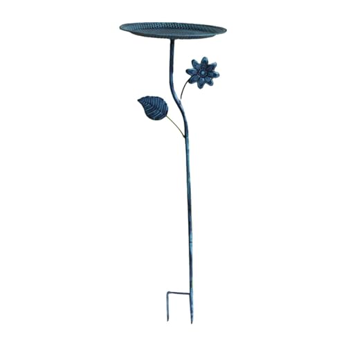 Colcolo Vogelbadschale, Vogelfutterstation, stabile Futterstation, zu installierende Vogelfutterstation, Vogelbad für Zaun, Garten, Hinterhof, Style C von Colcolo