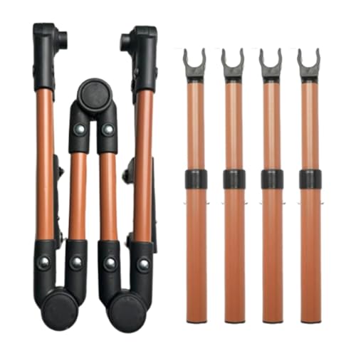 Colcolo Wagengriff-Aufsatz, klappbarer Wagen-Schiebegriff, Ersatz für verstellbares Gartenwagen-Zubehör, zu installierende Schiebe-/Ziehstange, Orange Colcolo Wagengriff-Aufsatz, klappbarer Wagen-Schiebegriff, Ersatz für verstellbares Gartenwagen-Zubehör, zu installierende Schiebe-/Ziehstange, Orange von Colcolo