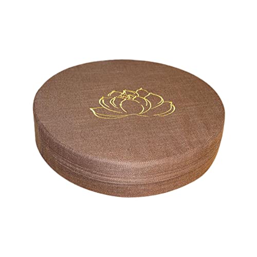 Colcolo Yogakissen Meditationskissen Meditationsmatte Tibetisches, Rund Waschbarer Bezug Yoga Sitzkissen, 40 cm x 10 cm von Colcolo
