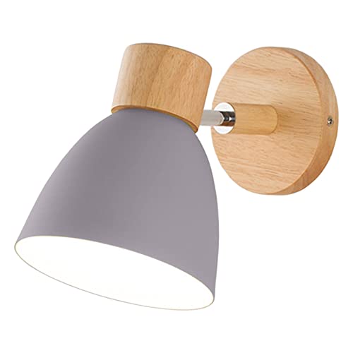 Wall Sconces Nordic Wall Light Fixture Industrial Lamp Minimalist Lamp Holder for Bedroom Bedside Reading Corridor Hallway E27 Base, GRAU Wall Sconces Nordic Wall Light Fixture Industrial Lamp Minimalist Lamp Holder for Bedroom Bedside Reading Corridor Hallway E27 Base, GRAU von Colcolo