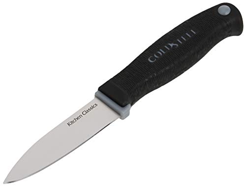 Cold Steel, Paring Knife Kitchen Classics, Outdoormesser, Zy Kern, Kray-Ex, 4116 Klingenstahl, scharfes Messer für Abenteuer, Liebhaber, Outdoor Tool, Edelstahl, Silber, Einheitsgröße von Cold Steel