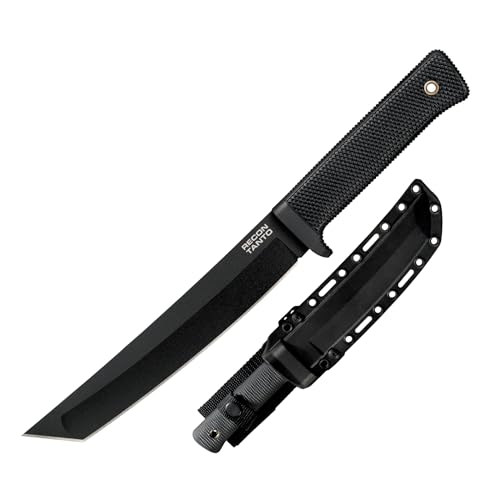 Cold Steel 49LRT Unisex – Erwachsene, Recon, Outdoormesser, Tanto Klinge, Griff: Krey Ex, SK5 Kohlenstoffstahl, scharfes Messer für Abenteuer, Liebhaber, Outdoor Tool, Mehrfarbig, normal von Cold Steel