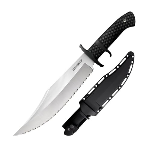 Cold Steel Marauder Bowie Serrated, schwarz von Cold Steel