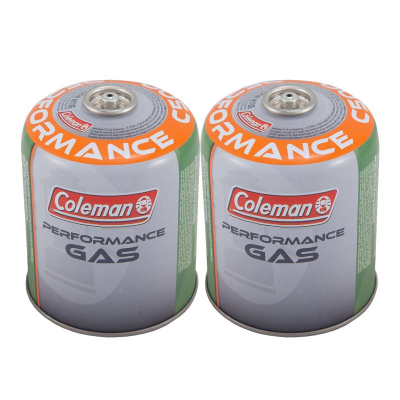 COLEMAN 2 x C500 Schraubkartusche 440 g Ventil Gas Kartusche Kocher Butan Propan von Coleman