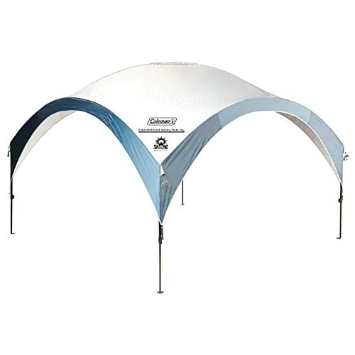Coleman Pavillon Fast Pitch Shelter M 3x3m, Eventunterstand für Festivals, Garten und Camping, Stabile Stahlstangen Konstruktion, Großes Eventzelt, Tragbarer Sonnenschutz LSF 50+ von Coleman