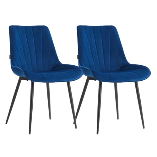 Colenis - Lesedi Esszimmerstuhl - 2er-Set - Blau von Colenis
