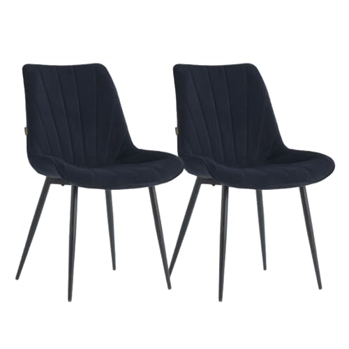 Colenis - Lesedi Esszimmerstuhl - 2er-Set - Schwarz von Colenis