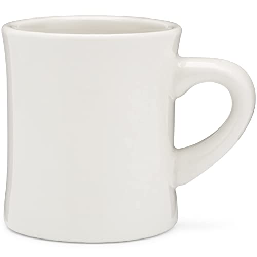 Coletti Diner-Kaffeetasse – Kaffeetassen aus Keramik, 325 ml – schweres Retro-Steinzeug-Set im Stil der 1950er Jahre für Restaurant, Diner, Zuhause und mehr – spülmaschinen- und mikrowellengeeignet Coletti Diner-Kaffeetasse – Kaffeetassen aus Keramik, 325 ml – schweres Retro-Steinzeug-Set im Stil der 1950er Jahre für Restaurant, Diner, Zuhause und mehr – spülmaschinen- und mikrowellengeeignet von Coletti