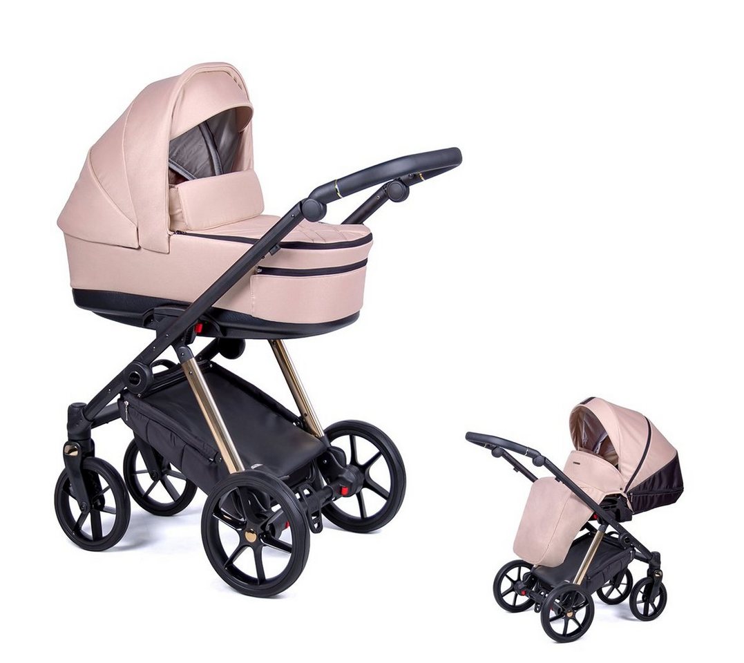 Coletto Kombi-Kinderwagen Axxis 2 in 1 inkl. Sportsitz und umfangreichen Zubehör in 8 Farben von Coletto