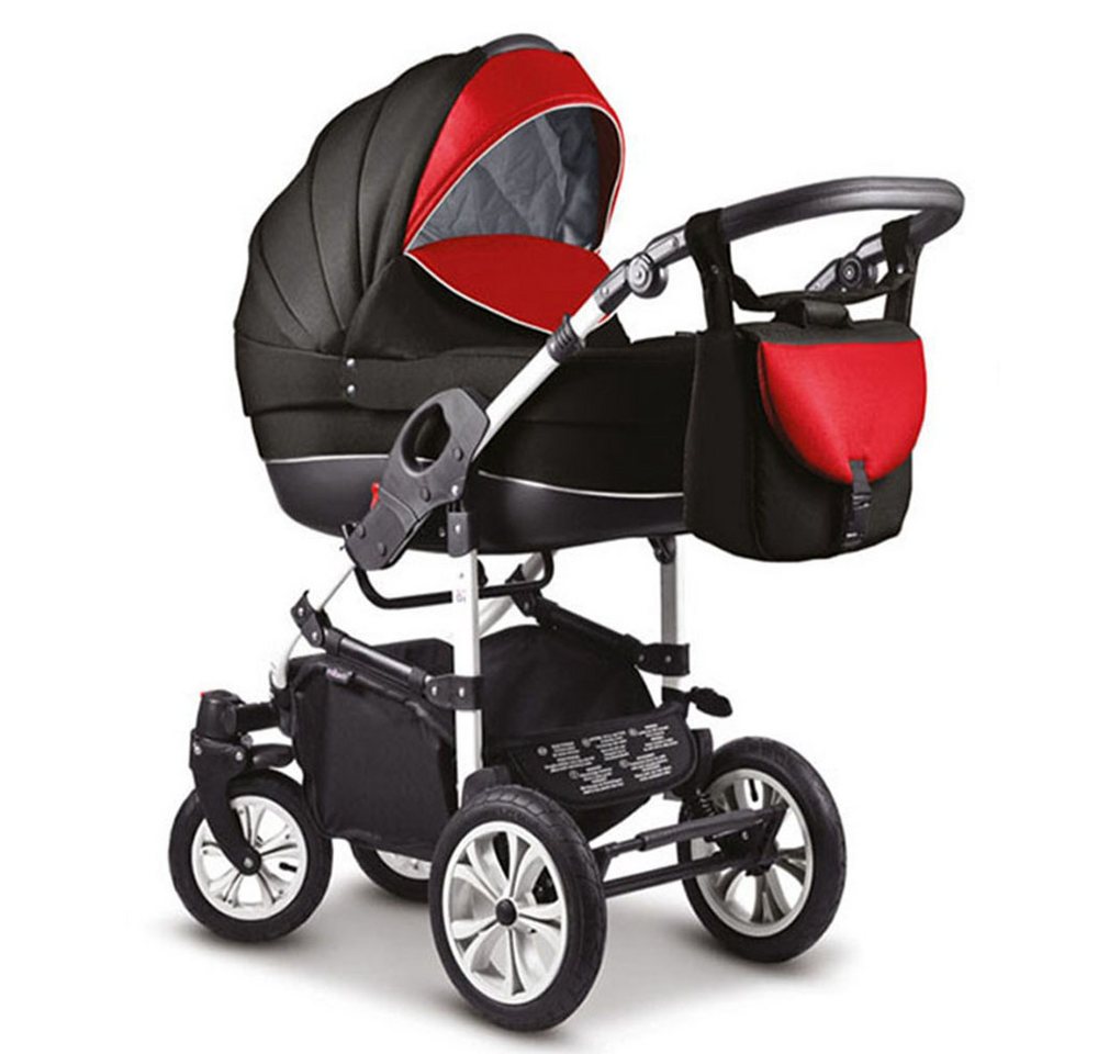 Coletto Kombi-Kinderwagen Craft 2 in 1 inkl. Sportsitz und umfangreichen Zubehör in 18 Farben von Coletto