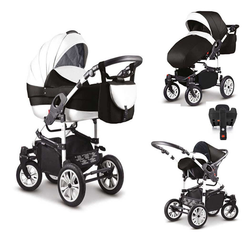 Coletto Kombi-Kinderwagen Craft 5 in 1 inkl. Sportsitz, Autositz und Iso Base in 18 Farben von Coletto