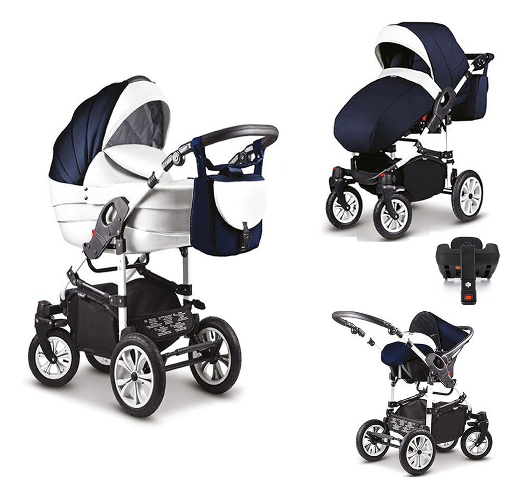 Coletto Kombi-Kinderwagen Craft 5 in 1 inkl. Sportsitz, Autositz und Iso Base in 18 Farben von Coletto