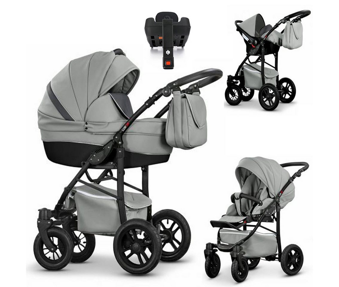 Coletto Kombi-Kinderwagen Craft Eco 5 in 1 inkl. Sportsitz, Autositz und Iso Base in 16 Farben von Coletto