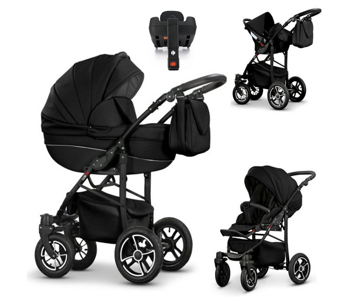 Coletto Kombi-Kinderwagen Craft Eco 5 in 1 inkl. Sportsitz, Autositz und Iso Base in 16 Farben von Coletto