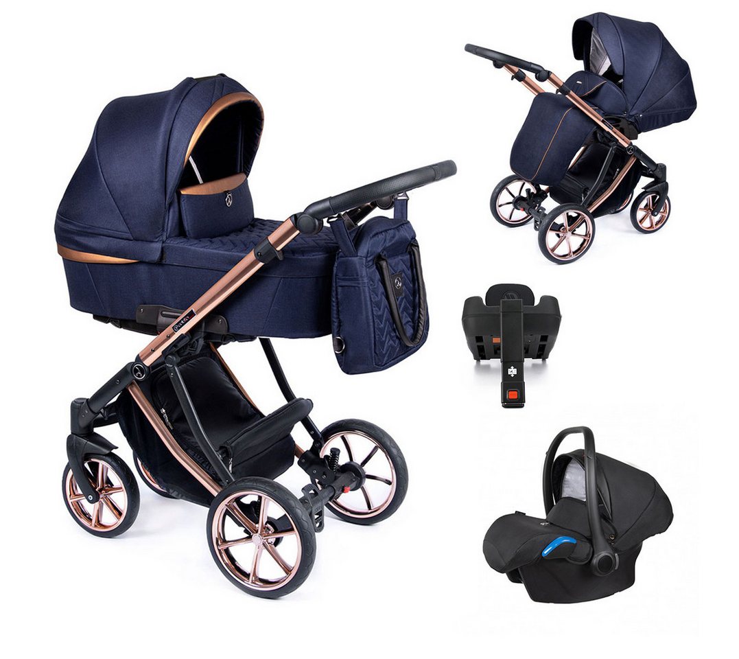 Coletto Kombi-Kinderwagen Dante 5 in 1 inkl. Sportsitz, Autositz, Iso und Zubehör in 12 Designs von Coletto