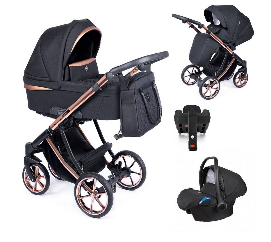 Coletto Kombi-Kinderwagen Dante 5 in 1 inkl. Sportsitz, Autositz, Iso und Zubehör in 12 Designs von Coletto