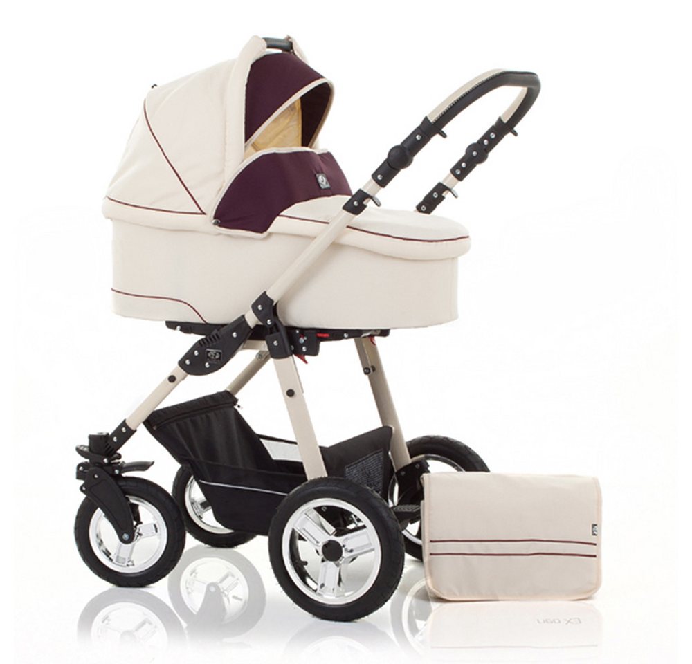 Coletto Kombi-Kinderwagen Leo 2 in 1 inkl. Sportsitz und umfangreichen Zubehör in 20 Farben von Coletto