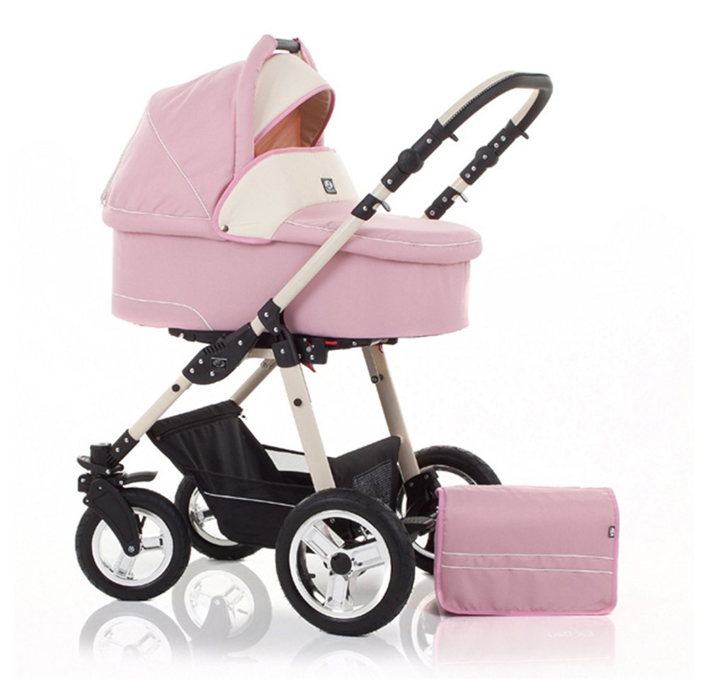 Coletto Kombi-Kinderwagen Leo 2 in 1 inkl. Sportsitz und umfangreichen Zubehör in 20 Farben von Coletto