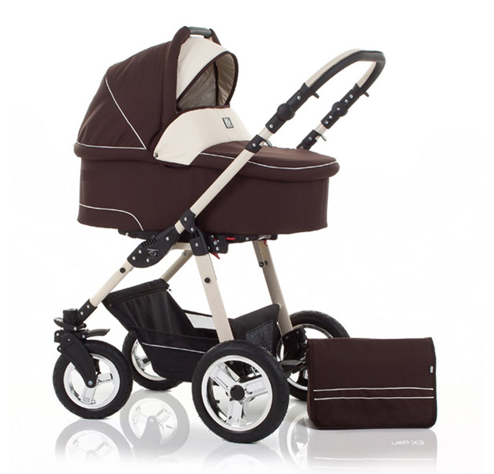 Coletto Kombi-Kinderwagen Leo 2 in 1 inkl. Sportsitz und umfangreichen Zubehör in 20 Farben von Coletto