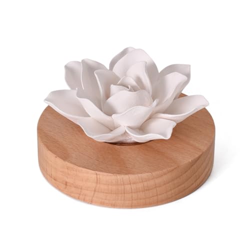 Aroma Diffuser für Duftöle, Diffuser Ätherische Öle mit Duftstein, Diffusers Ätherische Öle Ornament Duftstein, Lotusblüte Deko Duftsteins, für Schlafzimmer, Badezimmer, Büro,Entspannung, Meditation Aroma Diffuser für Duftöle, Diffuser Ätherische Öle mit Duftstein, Diffusers Ätherische Öle Ornament Duftstein, Lotusblüte Deko Duftsteins, für Schlafzimmer, Badezimmer, Büro,Entspannung, Meditation von Colexy