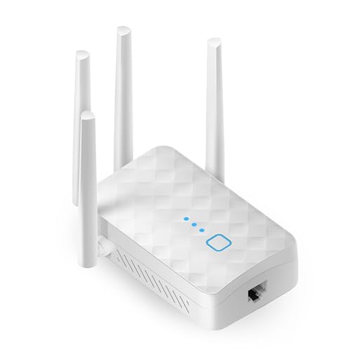 WLAN Verstärker, 1200 Mbit/S WLAN Repeater, Dualband 5GHz und 2.4GHz, WLAN Verstärker Steckdose, WiFi Repeater Fritzbox, WLAN Verstärker AP Modus, WLAN Repeater WiFi 5 von Colexy