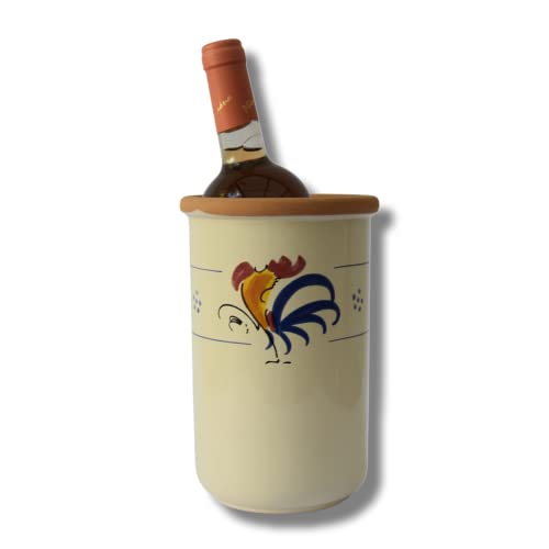 Thermische Flaschenhalter aus Terrakotta, Weinkühler, Flaschen aus Terrakotta, Kühler für Weinflaschen, Weinflaschenhalter Sterne - Colì von Colì