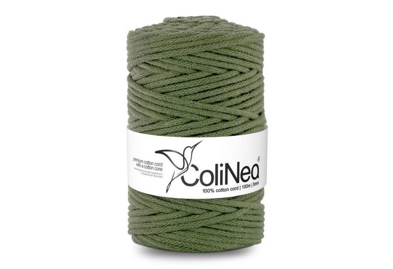 ColiNea Kordel, Geflochtene Baumwollkordel 5mm 100m von ColiNea