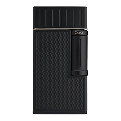 COLIBRI Cigarren Feuerzeug "Julius" schwarz matt von Colibri