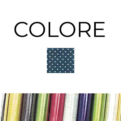 COLIBRì Perfecta Roll Opak Blau Pois Silver300mmx30mt Rp1meb03 Papierherstellung von Colibri