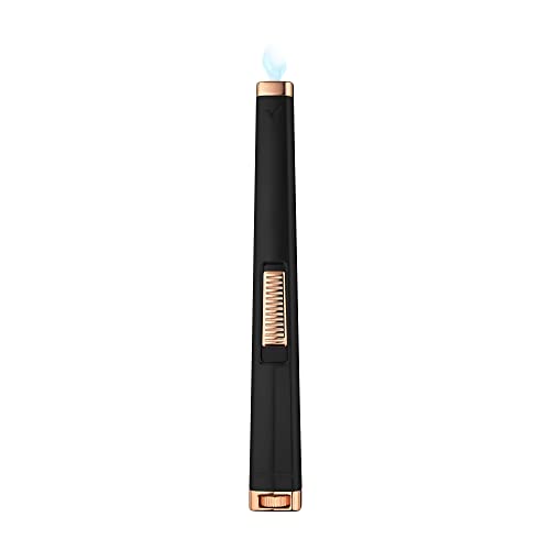 Colibri Aura Jet Flame Kerzenanzünder | Langes Stabfeuerzeug Mit Grosse Reichweite | Luxuriösem Finish Und Metallkonstruktion | Breite Flamme | Nachfüllbar Mit Butan, Nicht Enthalten | Geschenkbo von Colibri