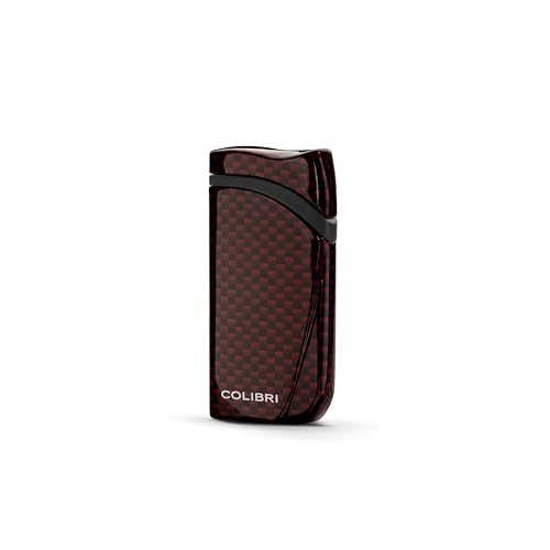 Colibri Falcon Sturmfeuerzeug | Zigarren und Zigaretten Jet Feuerzeug | Windbeständig | Funktioniert Mit Butan (nicht Im Lieferumfang Enthalten) | Schöne Elegante Geschenkbox | Zwei Jahre Garantie von Colibri