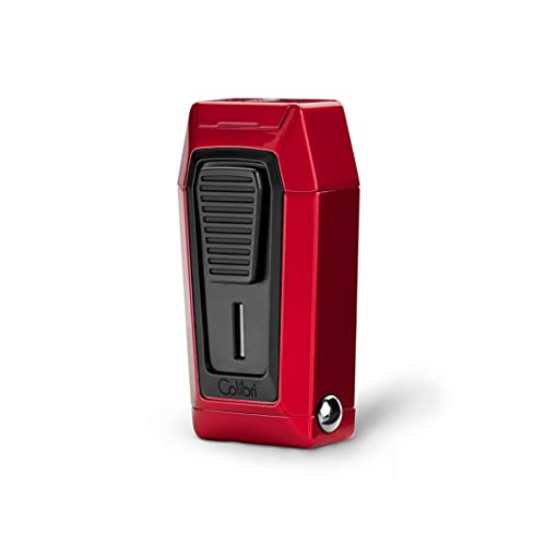 Colibri Quantum Sturmfeuerzeug | Integrierter Zigarrenabschneider | Dreistrahl Jet Feuerzeug Für Zigarren | Elegante Geschenkbox | Zwei Jahre Garantie | Butan Nicht Im Lieferumfang Enthalten von Colibri