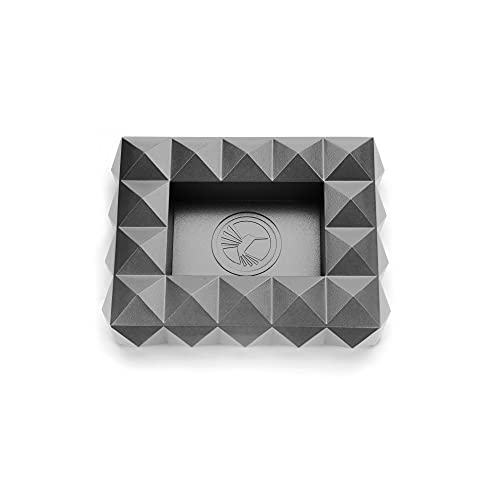 Colibri Quasar Zigarrenaschenbecher | Unibody-Metalllegierung | Einzigartiges und optisch beeindruckendes aschenbecher | Schöne Geschenkbox | Markantes Herzstück für die Zigarrenlounge oder Wohnzimmer von Colibri