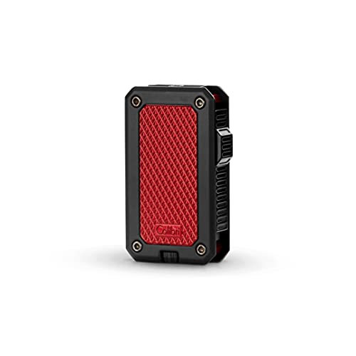 Colibri Rally Jet Feuerzeug | Zigarren- und Zigarettenanzünder | Windbeständig | Funktioniert mit Butan (Nicht im Lieferumfang enthalten) | Schöne Elegante Geschenkbox | Zwei Jahre Garantie von Colibri