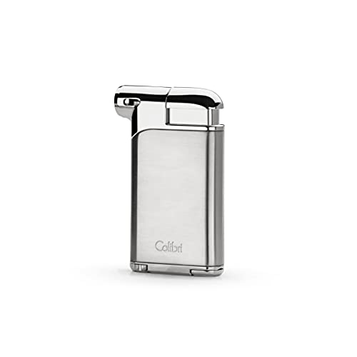 colibri Pacific Pfeifenfeuerzeug | Premium-metallkonstruktion | Eingebaute Pfeifenstopfer Und Dorn | Schöne Elegante Geschenkbox | Zwei Jahre Garantie | Funktioniert Mit Butan (Nicht Enthalten) von Colibri