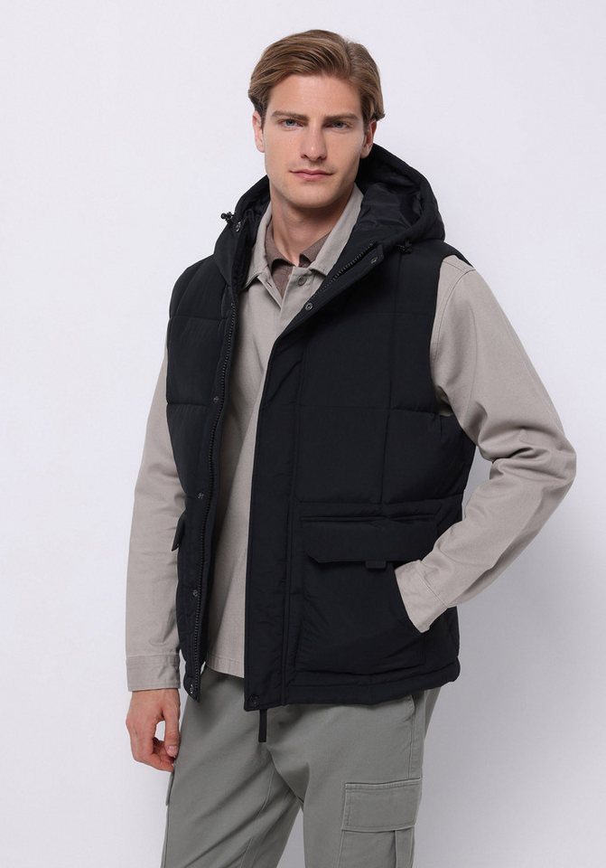 Colins Kleiderstange Colins Regular Fit Herrenweste in Marineblau von Colins