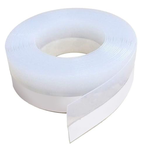 Dichtungsstreifen Silikon, 5m×35mm Tür Dichtungsband Selbstklebend, Transparent Dichtungsband, Multifunktions Zugluftstopper Schalldicht, Winddicht, Staubschut, für Tür, Fenster von Colisal
