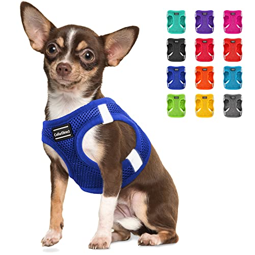 Step-in Hundegeschirr (Größe M, Farbe Dunkelblau) von CollarDirect
